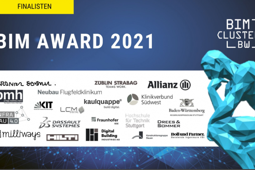 big® among the finalists for the BIM Cluster BW Award 2021