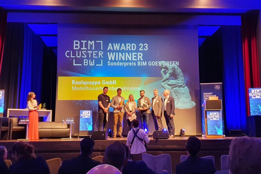 Breaking News: Kaulquappe gewinnt mit big® den BIM GOES GREEN Award 2023!