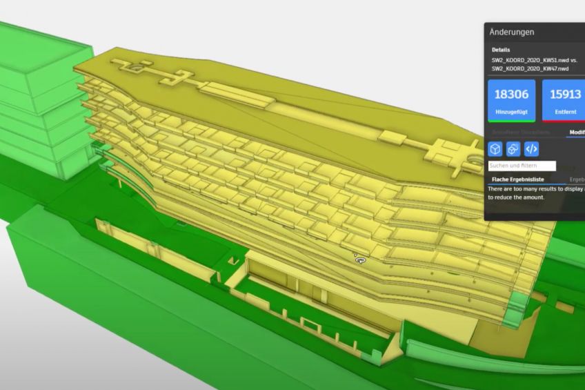 BIM model comparison on big®