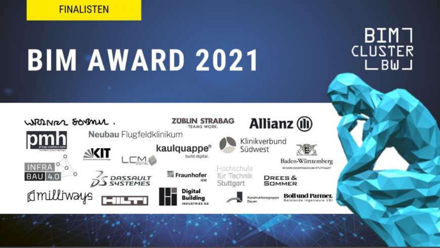 big® unter den Finalisten für den BIM Cluster BW Award 2021