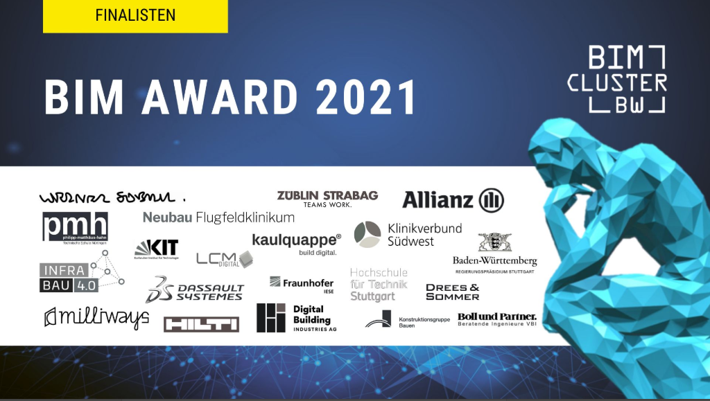 big® unter den Finalisten für den BIM Cluster BW Award 2021